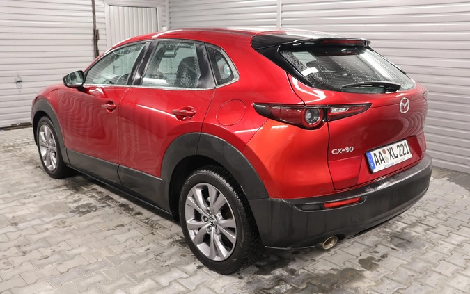 Mazda CX-30 cena 82700 przebieg: 139000, rok produkcji 2020 z Karczew małe 211